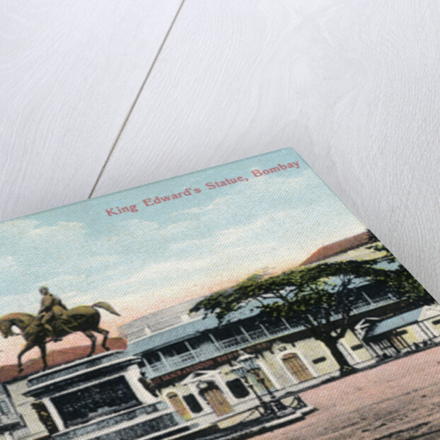 'King Edward's Statue, Bombay', India by Anonymous