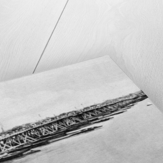 Howrah Bridge over the Hooghly River, Calcutta, India by Anonymous