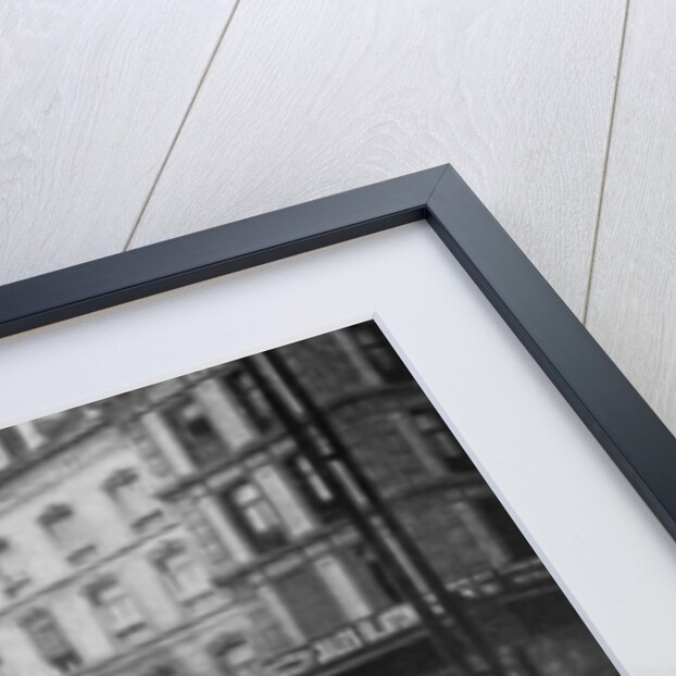 The German army marching through Brussels, First World War by Anonymous