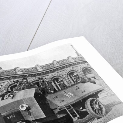 British armoured vehicle, First World War by Anonymous