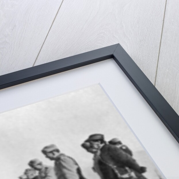 King Peter of Serbia at the front, First World War by Anonymous