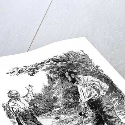 'The Advance that Failed', First World War by Bernard Partridge