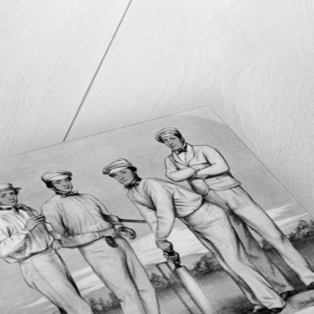 Surrey Cricketers by Anonymous
