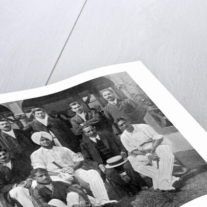 The all-India cricket team of 1911 by Anonymous