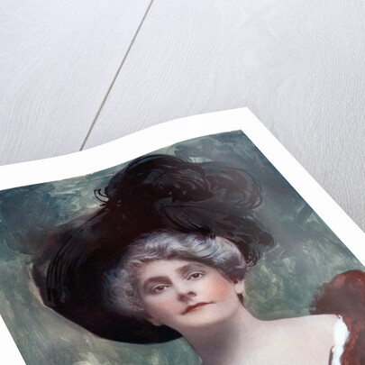 Cecil Raleigh (1856-1914), English actress by Fellows Willson