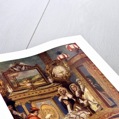 Scene from a French court by Anonymous