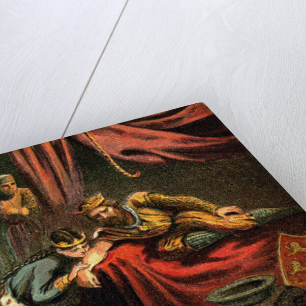 Edward of Woodstock, Prince of Wales, with his wife, Joan, Princess of Wales by Anonymous