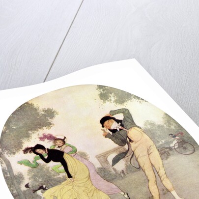 What do you Think of Young Rouselle? by Edmund Dulac