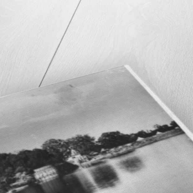 Fort from the lake, Burwa, Sagor, India by Anonymous