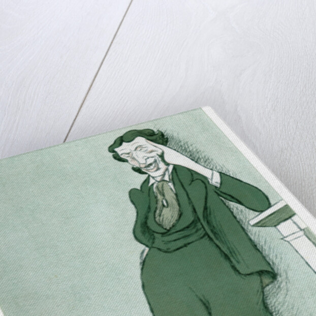 Matthew Arnold (1822-1888) and his niece by Max Beerbohm