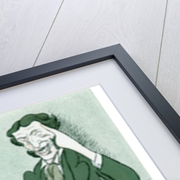 Matthew Arnold (1822-1888) and his niece by Max Beerbohm