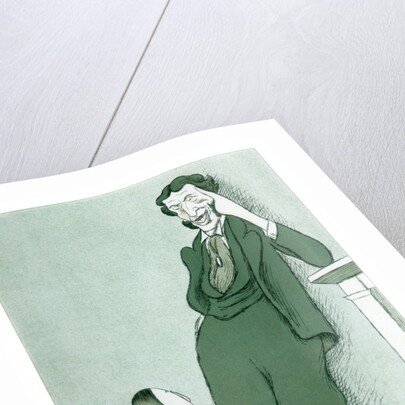 Matthew Arnold (1822-1888) and his niece by Max Beerbohm