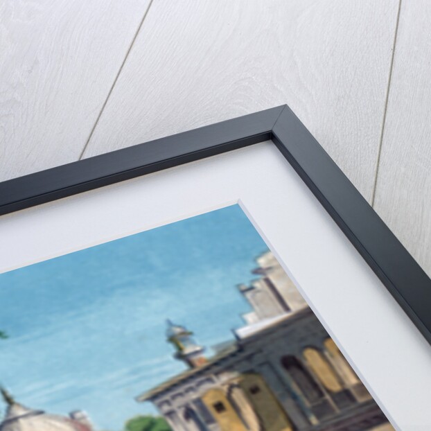 A street at the back of Jami Masjid, Delhi, India by William Carpenter