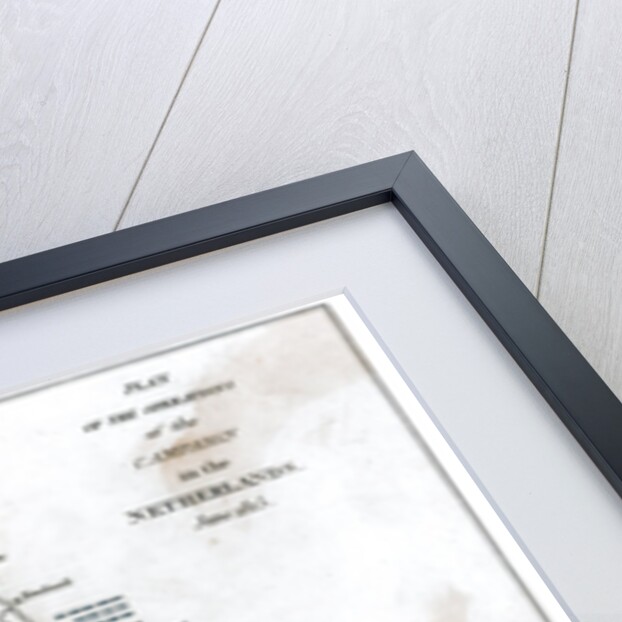 'Plan of the Operation of the Campaign in the Netherlands', June 1815 by Anonymous