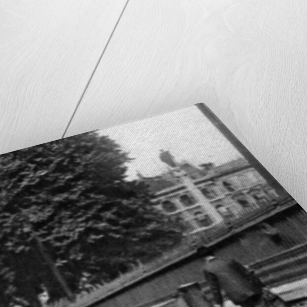 St Paul's churchyard and a tollgate, London by Whiffin