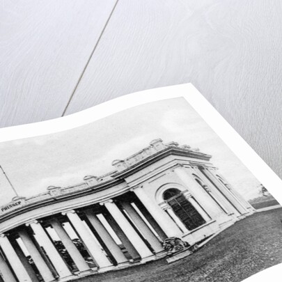 Princep Ghat, Strand Road, Calcutta, India by Newman