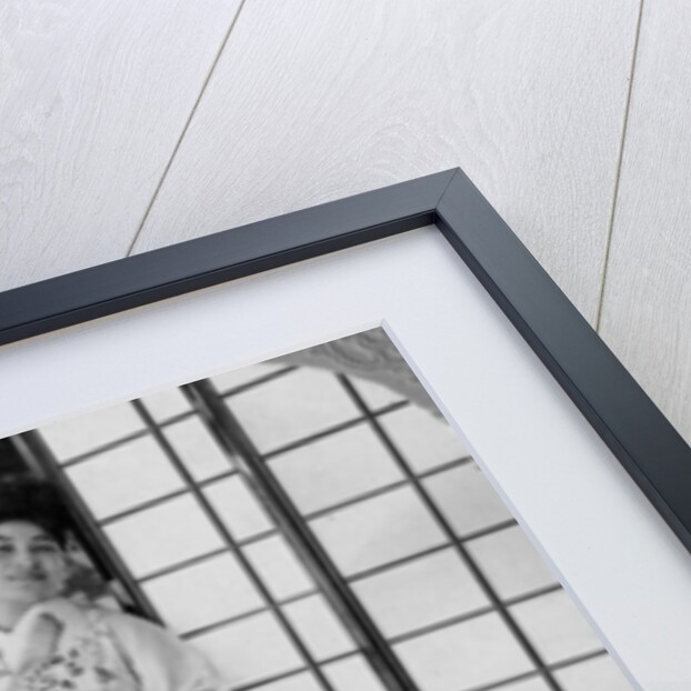 A tea house girl by Erdmann & Schanz