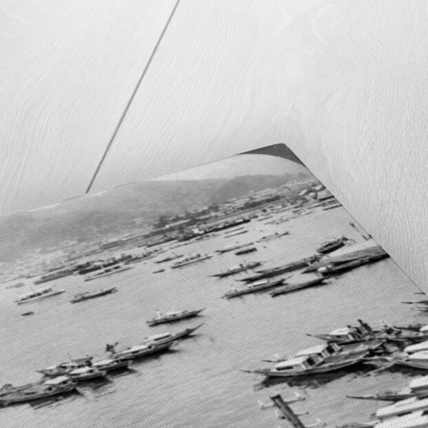 Looking north over vessels in the port of Nagasaki, Japan by Underwood & Underwood