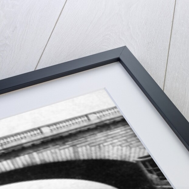 A steamer passing underneath Waterloo Bridge, London by Anonymous