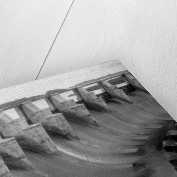 The spillway, Gatun Lock, Panama Canal, Panama by J Dearden Holmes