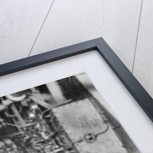 A warship's boiler room, First World War by Anonymous