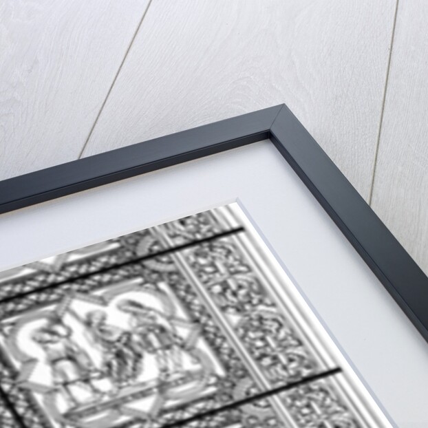 Stained glass window, Bourges Cathedral, Bourges, France by Hauger