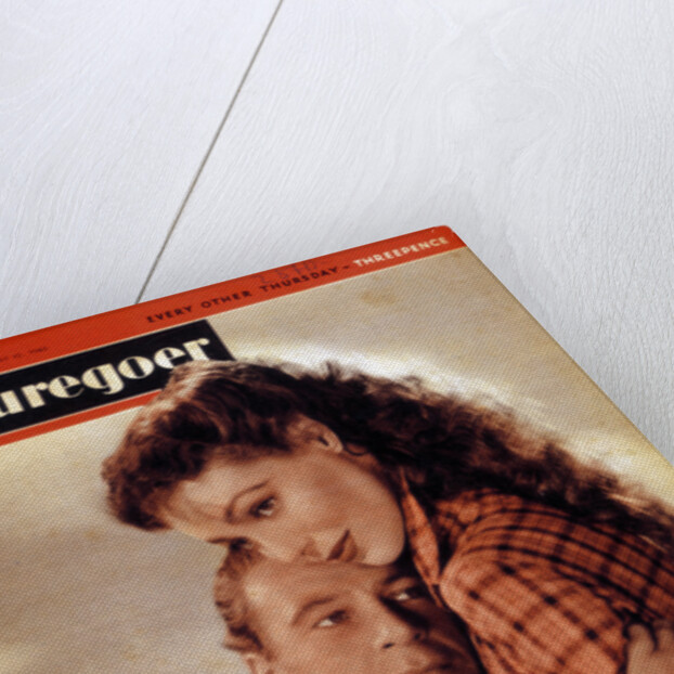 Gary Cooper (1901-1961) and Loretta Young (1913-2000), American actors by Anonymous