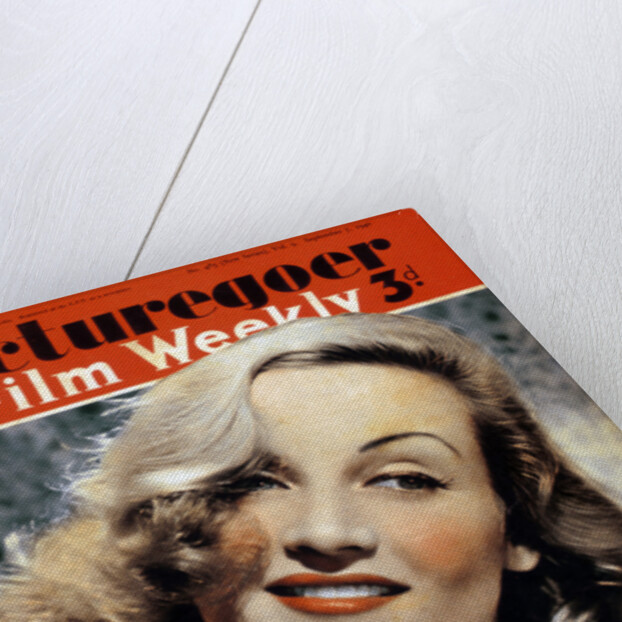 Carole Lombard (1908-1942), American actress by Anonymous