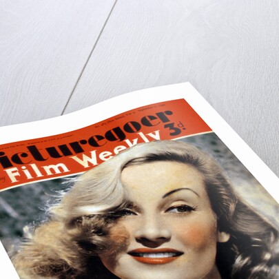 Carole Lombard (1908-1942), American actress by Anonymous