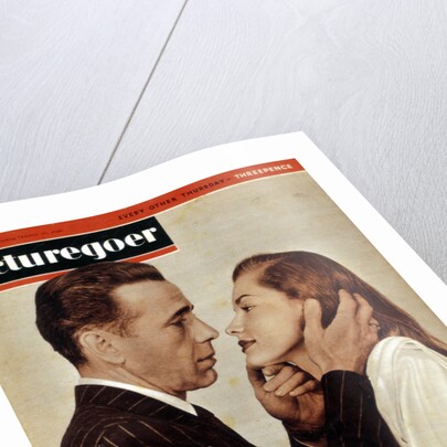 Humphrey Bogart (1899-1957) and Lauren Bacall (b1924), American actors by Anonymous