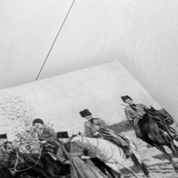 Riders of the plains and hunters of the hills, Georgia by Florence Farmborough