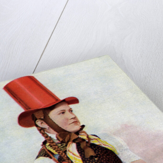 A forest maiden in her Sunday frock by Georg Haeckel