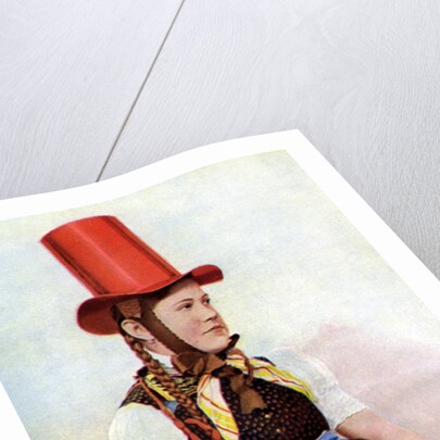 A forest maiden in her Sunday frock by Georg Haeckel