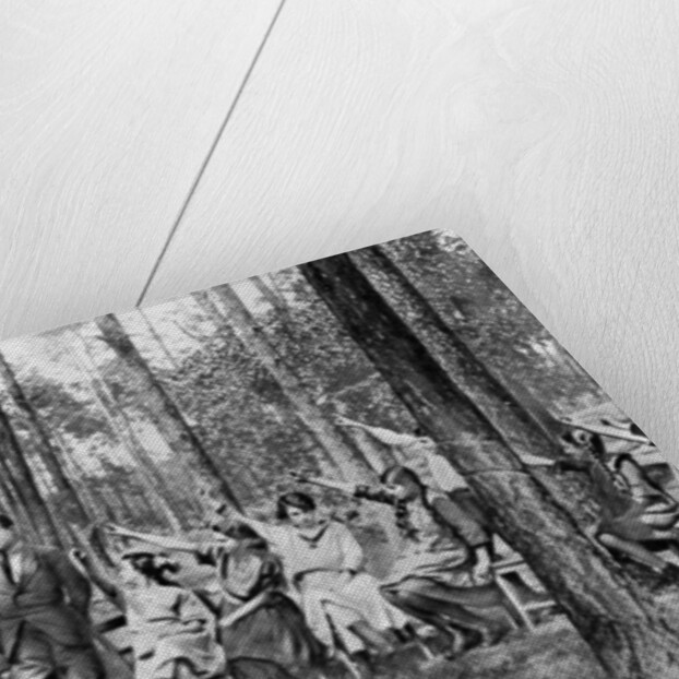 Children taking English lessons in the Forest of Charlottenburg, Berlin, Germany by Anonymous