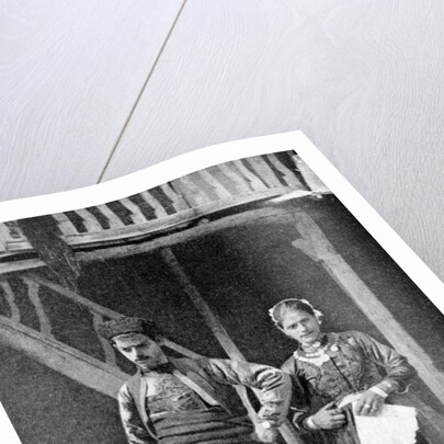 A young married couple, Macedonia by HB Crook