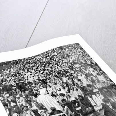 Pious Moslems gathered at the 'Durbar of God', Mecca, Saudi Arabia by Anonymous