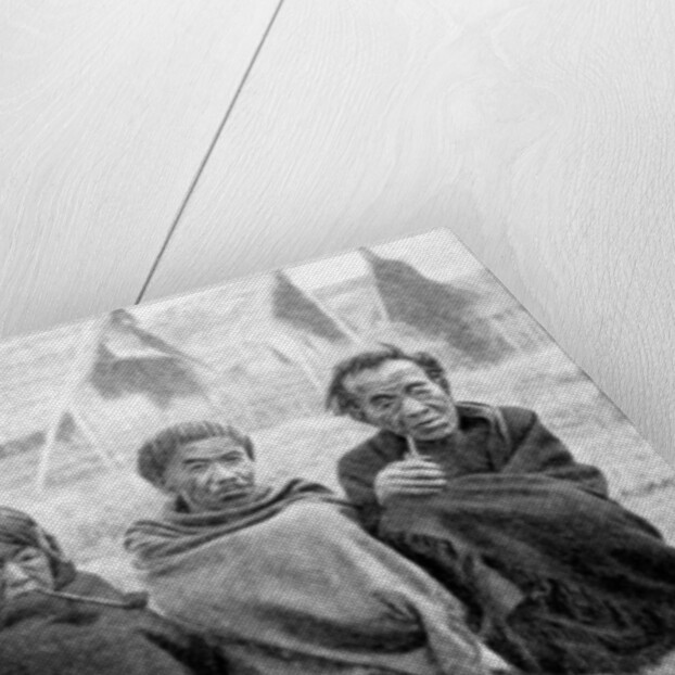 Elderly Naga, Assam, India by D Macintyre