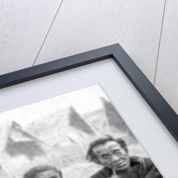 Elderly Naga, Assam, India by D Macintyre