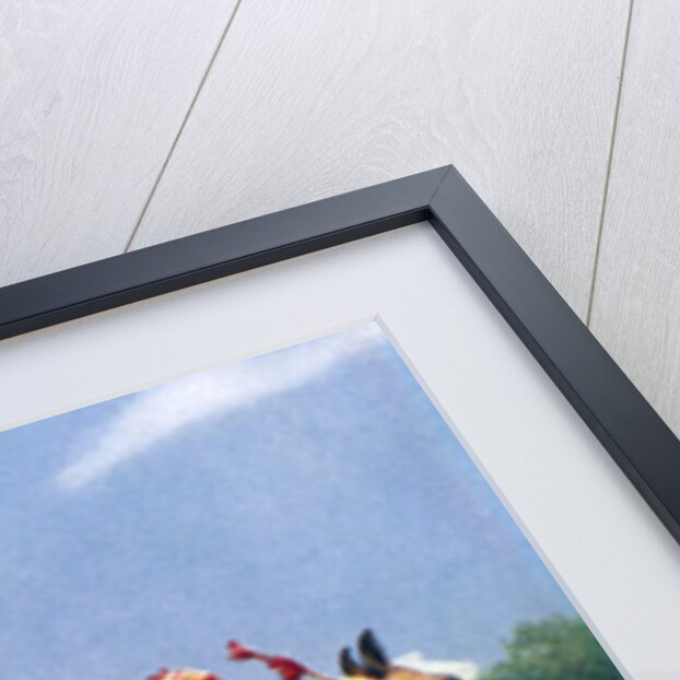 An Arab dancing horse, Udaipur, India by Herbert Ponting