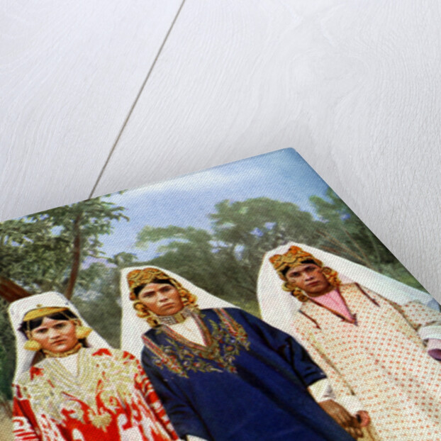 Kashmiri women, India by Publishers Photo Service
