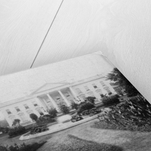 The White House, Washington, DC., USA by Underwood & Underwood
