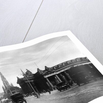 Looking east along Princes Street, Edinburgh by Valentine & Sons