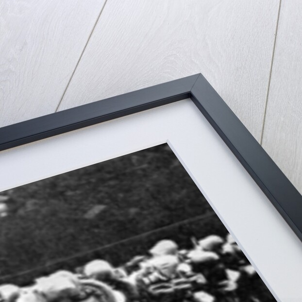French soldiers at a railway station, Paris, First World War by Anonymous