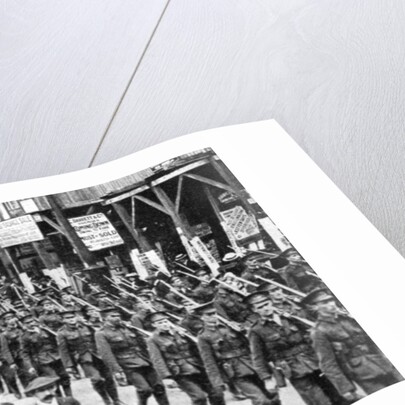 The Citizen Army of Territorials, Strand, London, First World War by Anonymous