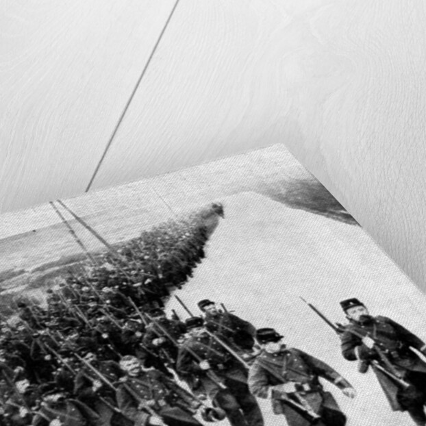 French infantry, reinforcements for the allies, First World War by Anonymous