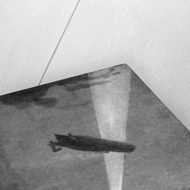 Zeppelin bombardment of Antwerp, First World War by RG Mathews