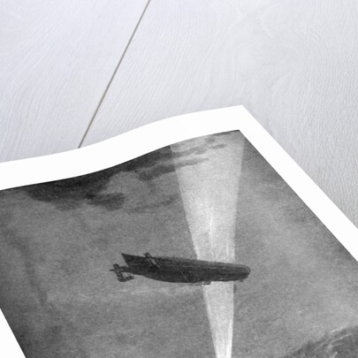 Zeppelin bombardment of Antwerp, First World War by RG Mathews