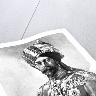 The King Emperor as Colonel-In-Chief, Lancers, Indian Army by Anonymous