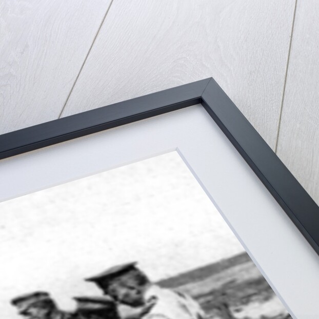 Russian Howitzer at practice fire, First World War by Anonymous