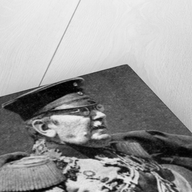 Field Marshal von der Goltz, Prussian soldier, First World War by Anonymous